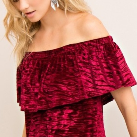 GLAM DOLLZ Velvet Mini Dress - Picture 3 of 3